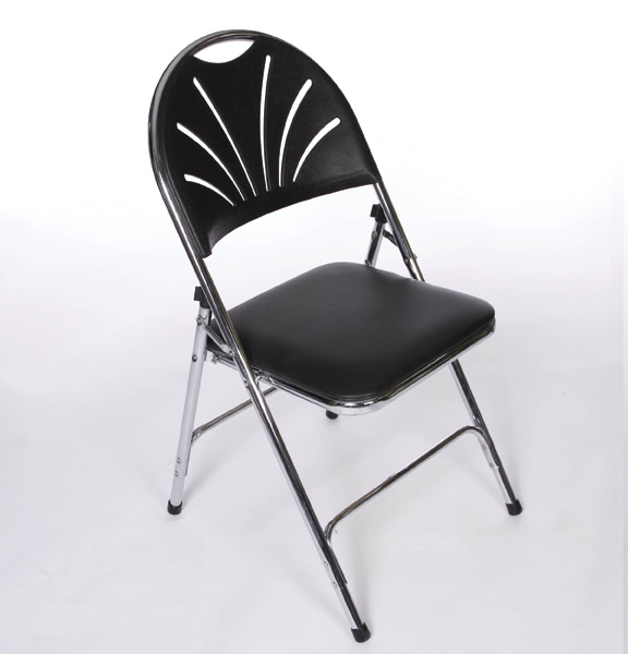Black Padded Folding Chairs United Rent All Omaha